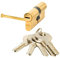 Fac 3014210 Cilindro Seguridad 71-p 35x35 Latondao 15.0 mm