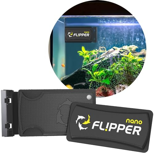 - Flipper Nano Aquarium Algae Cleaner For Glass Tanks Only Upto 1/4-Inch …