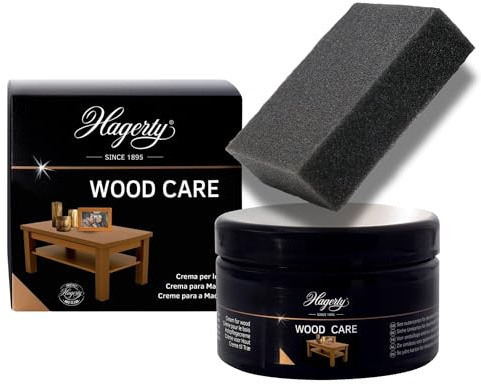 HAGERTY - Wood Care - Pflegecreme zur Reinigung und Pflege von hochwertigen und zarten Holzgegenständen Pflegend und Poliermittel für langanhaltenden Glanz