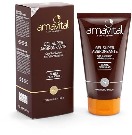 Gel Super Abbronzante 150ml - Amavital Sun Passion