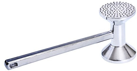 Gräwe Batticarne pesante (660 g) in alluminio con superficie di lavoro ruvida e liscia