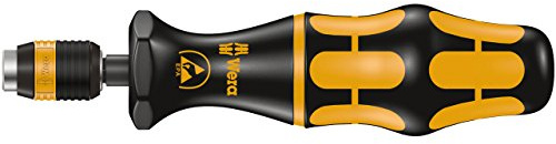 Wera 7400 ESD Kraftform voreingestellte, einstellbare Drehmomentschraubendreher (0,1-1,2 Nm) mit Rapidaptor Schnellwechselfutter