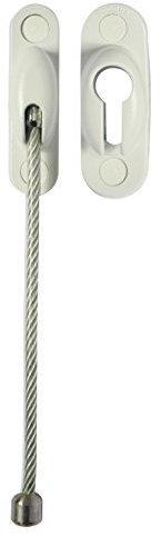 Socona X6 Entrebâilleur à chaine pour porte Blanc