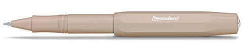 Kaweco SKYLINE SPORT Rollerball Macchiato I Gel- / Kugelschreiber aus hochwertigem Kunststoff mit Keramikkugel I Trendiger Kuli in Beige I 13 g Tintenroller mit 0.7 mm Mine I Gelroller 13,5 cm