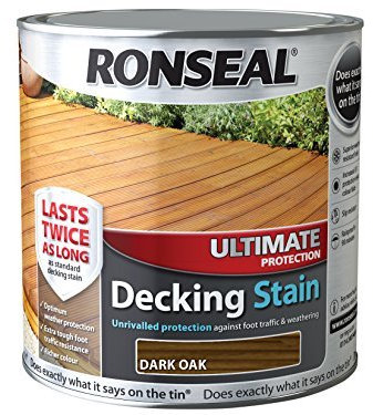 Ronseal UDSDO25L 2.5 Litre Ultimate Protection Decking Stain - Dark Oak by Ronseal