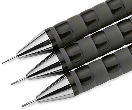 2 Komplettsets | rOtring Tikky 3er Set mit Colourcode 0,35/0,5/0,7 mit original rOtring Ersatzminen HB und Radierer B20