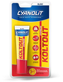 Cyanolit 33300148 - Blister koltout expresar masa espátula, cemento, 50 ml