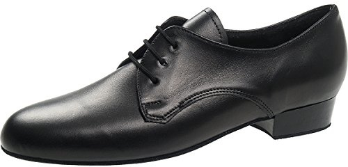 Diamant Män pojkar dansskor 092-033-028 standard och latin, svart, 37 EU