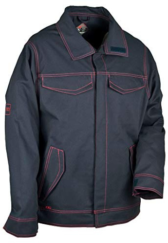 Cofra V260-0-02.Z54 FLAMETEC Jacke Baumwolle 100%, 300G Marineblau, Größe 54