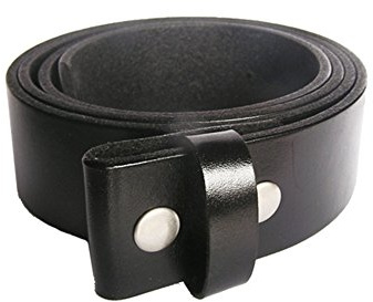 eeddoo® Echtledergürtel - Wechselgürtel (Buckle Vollledergürtel für Damen und Herren ohne Schnalle S M L XL Medium Large 115 cm 105 95 125 breit Männer Frauen Kinder)