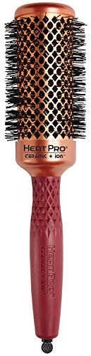 Olivia Garden HeatPro Round Thermal Brush - Not Electrical - Professional Blowout Brush for Normal to Thick Hair - Heat Resistant Up to 550°F