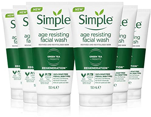 Simple Regeneration Age Resisting Facial Wash (150ml) by Simple