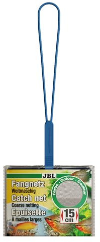 JBL - Retino da Pesca Premium, con Maglie Larghe, per acquariofilia, 10 cm