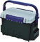 Meiho Box Seat Bucket Mouse BM-9000 - Angelkasten 542 x 340 x 350 mm, Angelkoffer mit 35 Liter Volumen, schwarz/weiß/Blaue Angelbox auch als Angelsitz zu verwenden!