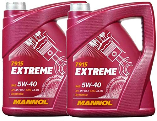 MANNOL MN7915-5 Extreme 5W-40 Motoröl VW MB FIAT Renault OPEL API SN/CF 5L 10L (2X5L)