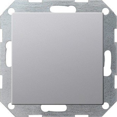 Gira Blindabdeckung alu 0268203 E22 Einsatz/Abdeckung für Kommunikationstechnik 4010337048558