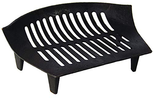 Feuerrost aus Gusseisen, schwarz, ca. 41 cm, Korb, Feuerstelle von Fire Vida