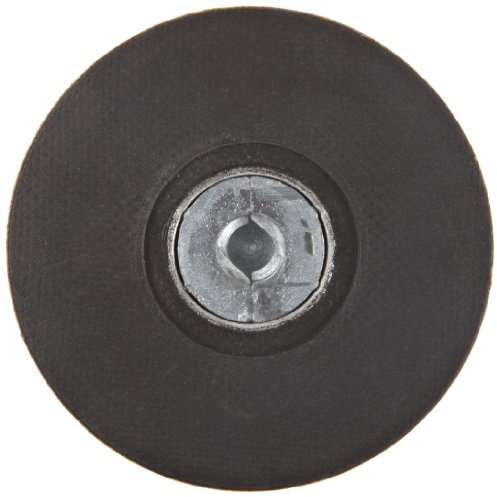 3M Roloc 85000 Hard Black Roloc Quick Change Disc Pad - 3 in DIA - M10 - 1.5 Internal Thread Attachment [PRICE is per PAD]