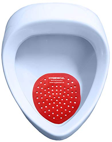10 x Urinalsieb Hygienical mit Duft aus parfümiertem Kunststoff, Pissoir-Einsatz, Urinaleinsatz, Urinaleinlage im SET…