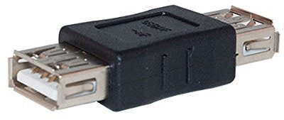 adaptare 41006 USB 2.0-Adapter A-Buchse auf A-Buchse schwarz