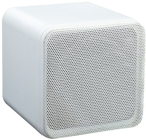 K M Electronics Surround Sound Wall Ceiling Book Shelf Cube Speakers (Pair)