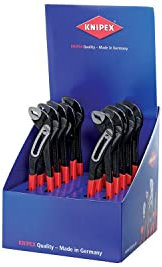 Draper 00 19 19 V04 Knipex Counter Top Display of Alligator Water Pump Pliers, Blue, 10 x 250 mm