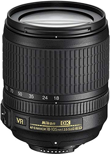 Nikon AF-S DX NIKKOR 18-105 mm 1:3.5-5.6G ED VR SLR Standard zoom lens Schwarz