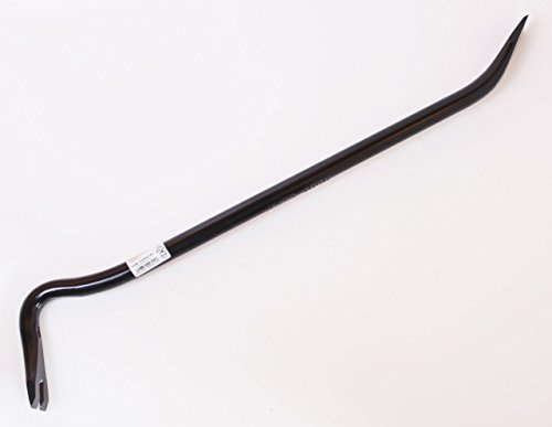 Picard- Nageleisen (Kuhfuß) Hamburger Form, für Zimmerleute, stabile, runde Ausführung, partiell gehärtet und angelassen 22 mm / 2,1 kg