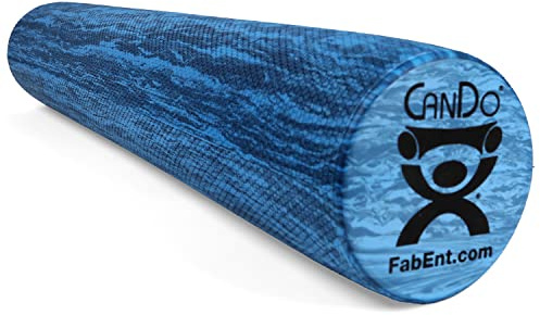 CanDo EVA Schaumstoffrolle (feuchtigkeits- und bakterienabweisend), Trainingsrolle - Pilates, Physio, Yoga, Fitness, 91 x 15 x 15 cm