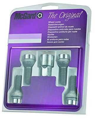 28172SU Radsicherungsbolzen SU (Standard) M12 x 1,50, Kugelsitz R12, Schaftlänge 27,9 mm, Gesamtlänge der Schraube 47,5 mm, SW17, Schlüsseldurchmesser 25,8 mm