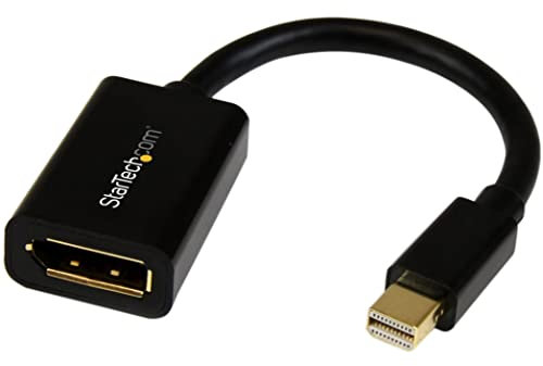 StarTech.com Adattatore Mini DisplayPort a DisplayPort 1.2, Video 4K x 2K UHD, Convertitore da Mini DP a DP, Da mDP PC/Notebook a DP Monitor/Display (MDP2DPMF6IN)