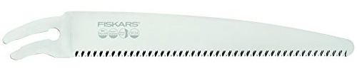 Original Fiskars gerades Sägeblatt für Profi Handsägen SW 240 und SW 330, Blattlänge: 24 cm, Hochwertiger Stahl, SF24, 1020198, Silber