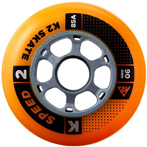 K2 Inline Rollenset Wheel 4-Pack, 90mm, 3053005.1.1