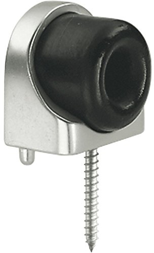 FSB Bodentürpuffer 38 3888,Platte 48 x 35 mm, Anschlag Gummi, 1 Stück, silber,0 38 3888 00000 0105