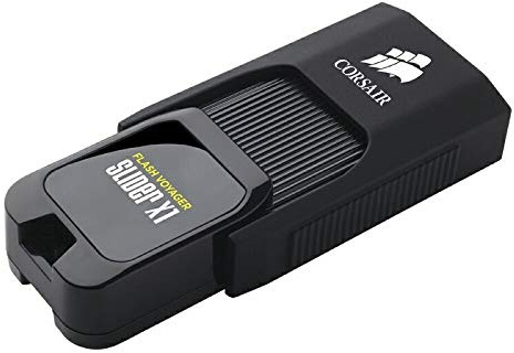 Corsair Flash Voyager Slider X1 - Unidad de memoria flash USB 3.0 de 256 GB (diseño compacto) (CMFSL3X1-256GB)