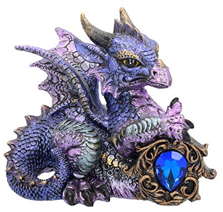 Nemesis Now Tyrian - Figura Decorativa (16 cm), Color Morado
