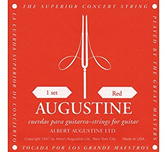 Augustine Red Konzertgitarre Saiten-Set Medium Tension