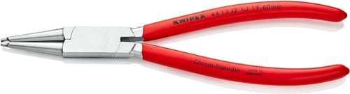 KNIPEX Sicherungsringzange für Innenringe, 44 13 J2 | Ring-Ø 19-60 mm, Spitzen-Ø 1,8 mm, Sprengringzange, Seegeringzange