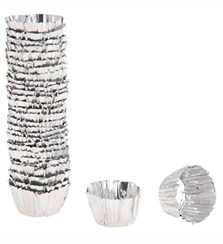 Aluminiumfolie Kerzenständer Wachs Tropfschutz Becher (60)