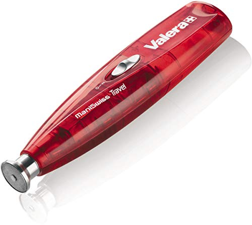 VALERA MANISWISS TRAVEL, Mod.: 651.03, Reise Maniküre und Pediküre Set, Swiss made - inkl. 3 Zubehörteilen aus sterilisierbarem chirurgischem Stahl und praktischem Reiseetui