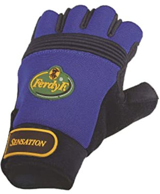FerdyF. 1975 Handschuhe Mechanics Sensation Kunstleder und Spandex Größe M (8)
