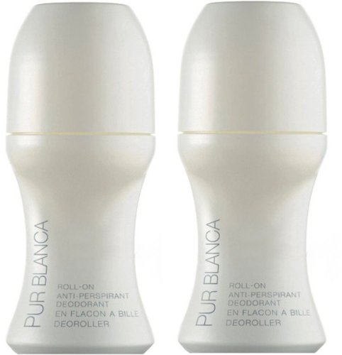 1a AVON COSMETICS 153783 Deoroller Set PUR BLANCA Deo Roller --- 2x 50ml
