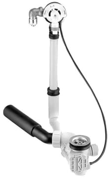Hansa 05160100 Wannen-Zu- und Ablaufgarnitur Einbauset Hansafill 0516 verchromt