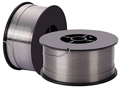 Güde 2 x Fil fourré 0,9 mm inoxydable Petite bobine pour poste de soudure 0,9