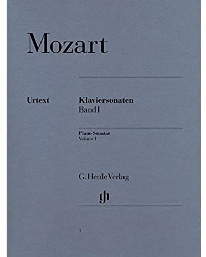 Klaviersonaten Band 1: Besetzung: Klavier zu zwei Händen (G. Henle Urtext-Ausgabe)