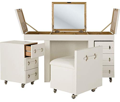 Kare Design - Mobile Toletta Diva Croco, Bianco