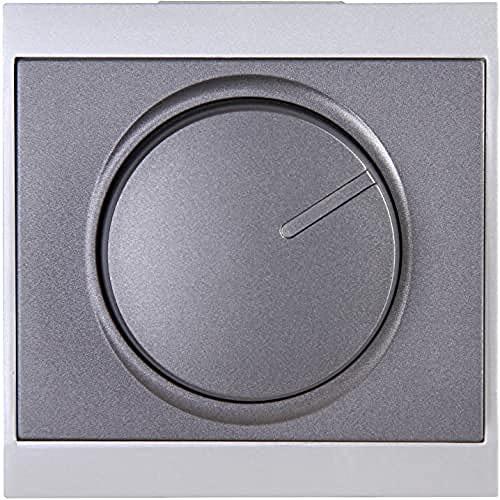 Kopp 800313089 Malta Dimmer mit Druck Wechsel (Phasenabschnitt) RC, arktis