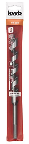 kwb 12mm Snake Drill Bit for Precise Woodwork, Self-Starting Thread, Industry Grade Quality