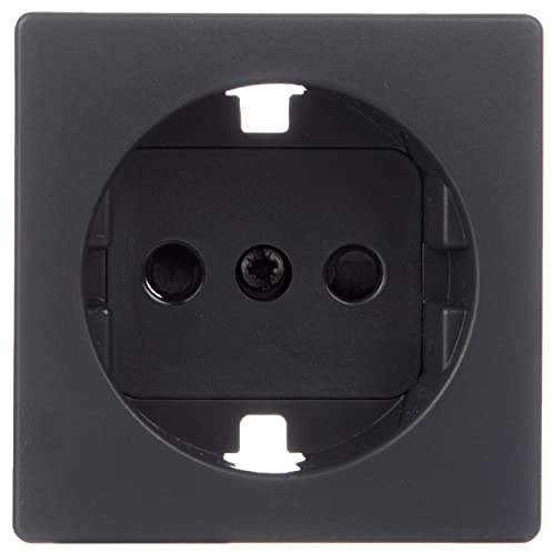 Simon - 82041-38 tapa enchufe 2p+tt schuko+segur s-82 grafito Ref. 6558238231