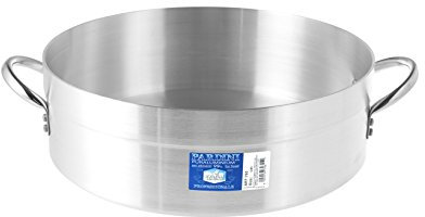 Pardini Albergo Faitout Bas, Aluminium, Gris, 38 cm